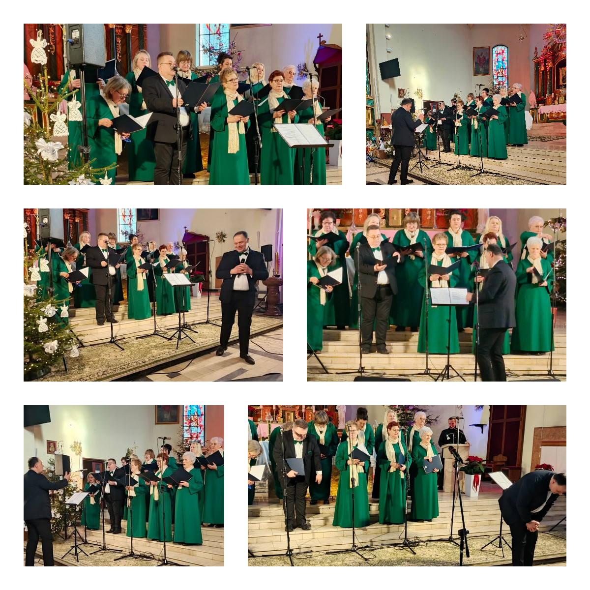 aktualność: 🎼Relacja z Koncertu Kolęd w wykonaniu Chóru Ambitus pod batutą Adama Rymiarza