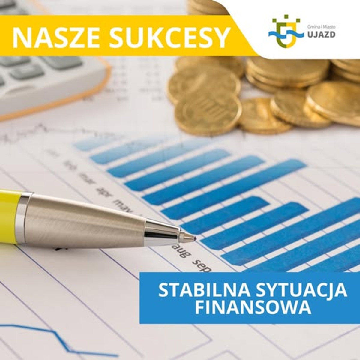 aktualność: 📊 Blisko 11 mln zł nadwyżki w Gminie Ujazd! ✅😍