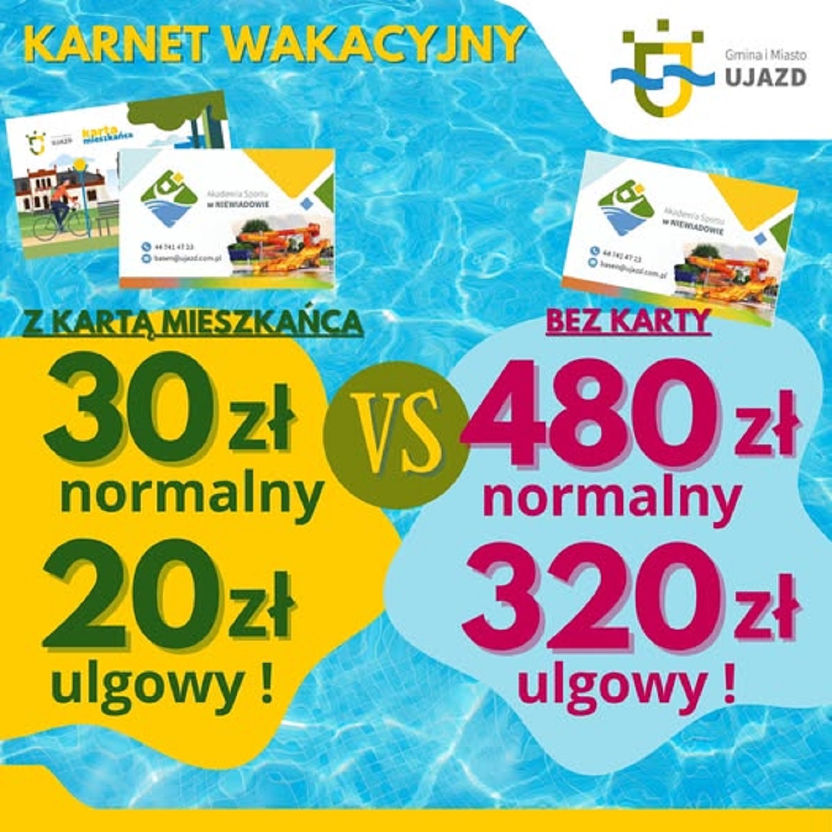 aktualność: Karnet Wakacyjny