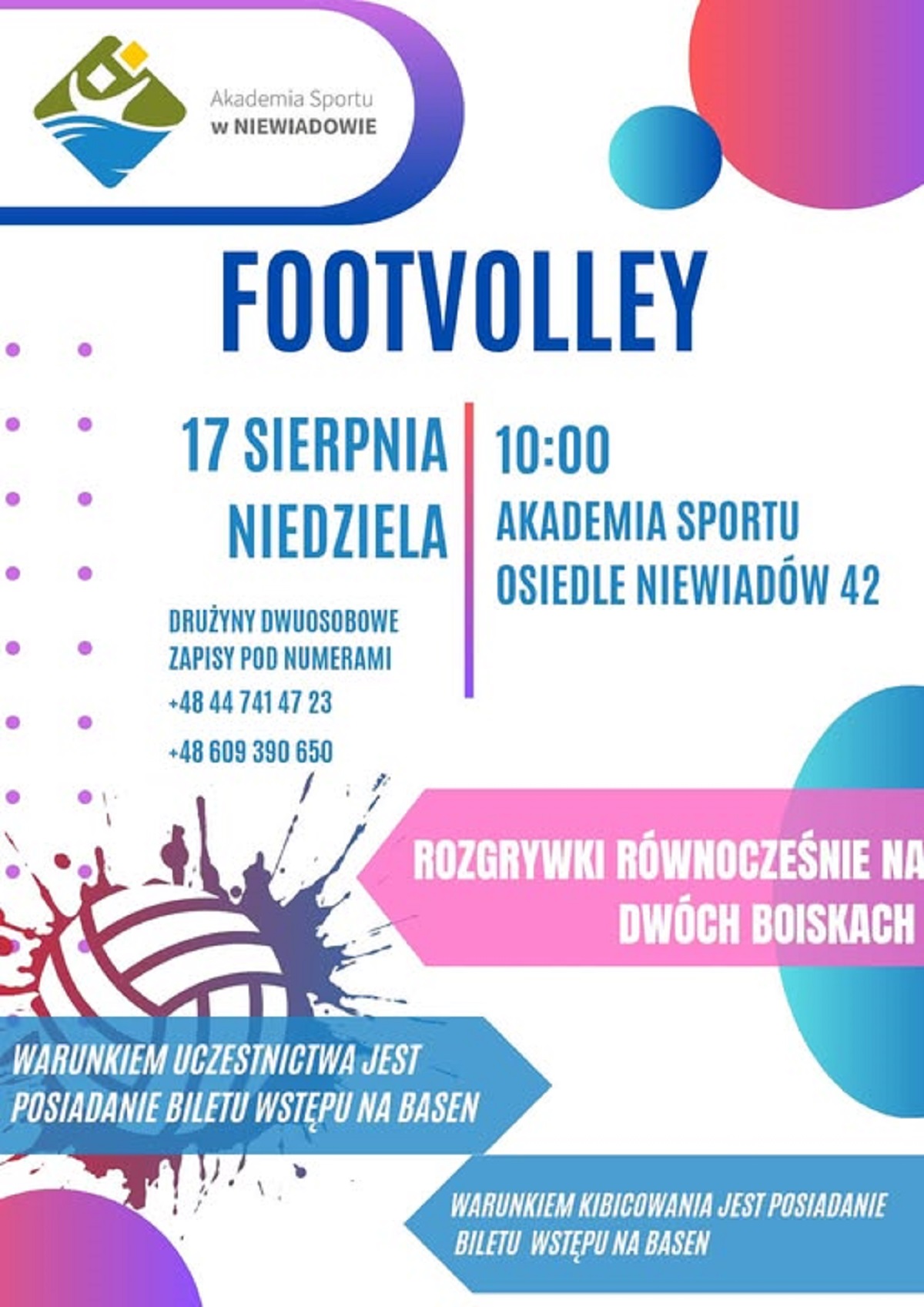 aktualność: Turniej Siatkonogi – czas na sportowe emocje! 🔥