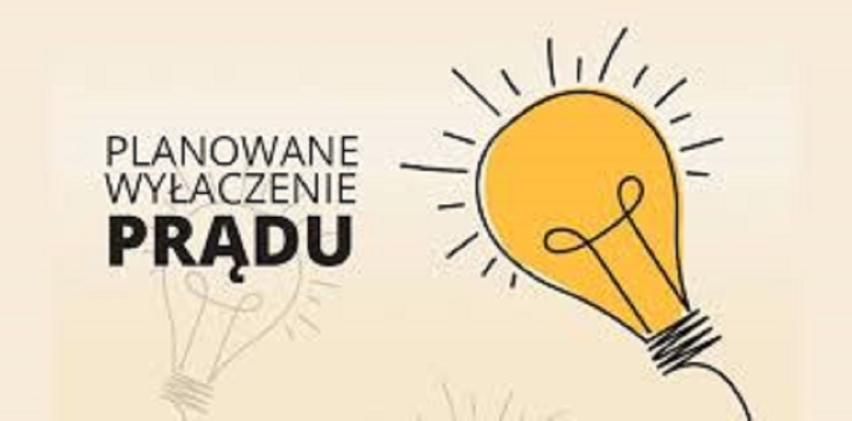aktualność: Przerwa w dostawie prądu